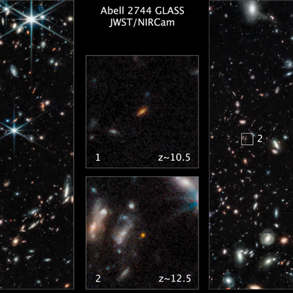 Confirmado: estas son las galaxias más antiguas jamás vistas y existieron hace un 'suspiro cósmico' después del Big Bang