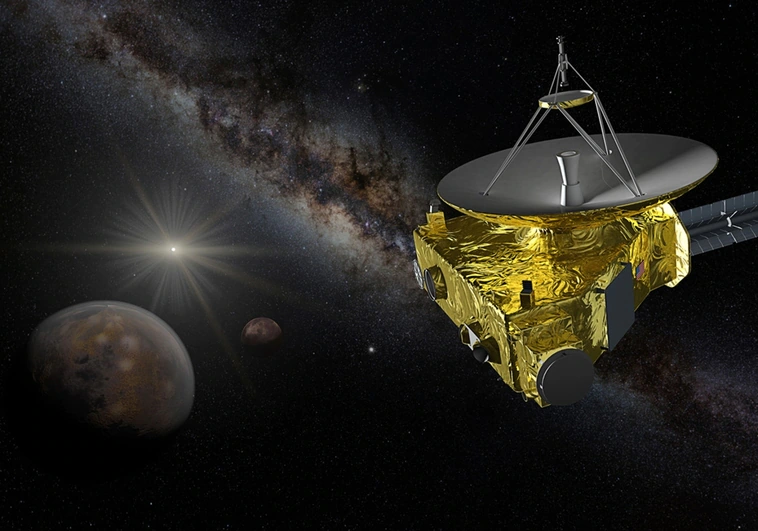 La nave New Horizons podría haber observado materia oscura en descomposición