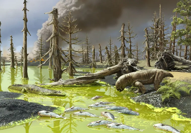 Un pulso de radiación ultravioleta agravó los efectos de la mayor extinción en la historia de la Tierra
