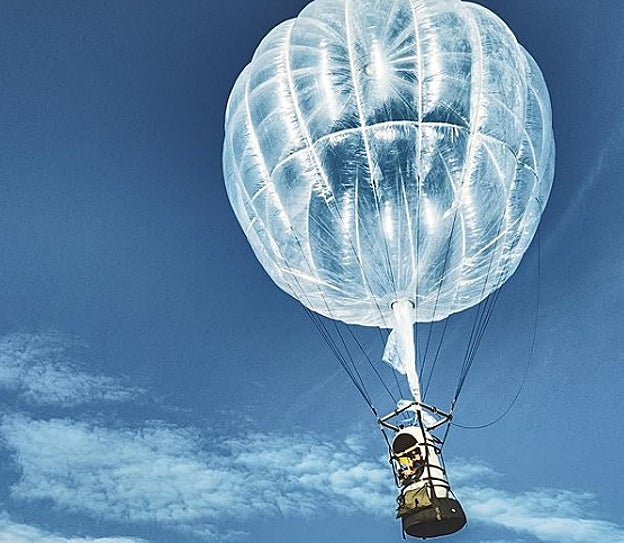 Pruebas del globo aerostático