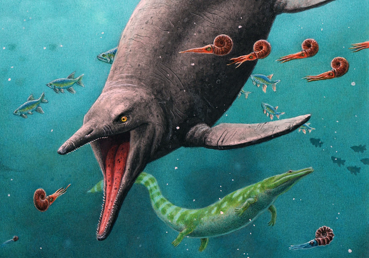 El monstruo marino más antiguo de la era de los dinosaurios, hallado en una  isla ártica