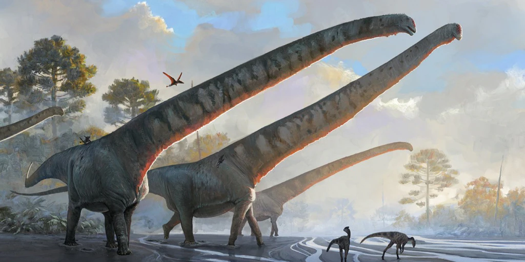 W Chinach odkryto nowego dinozaura, zwierzę o najdłuższej szyi, jakie kiedykolwiek chodziło po Ziemi