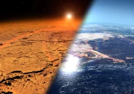 China encuentra, por primera vez, pruebas de agua líquida en las llanuras del sur de Marte