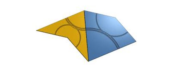 Teselas de Penrose (cometa y flecha)