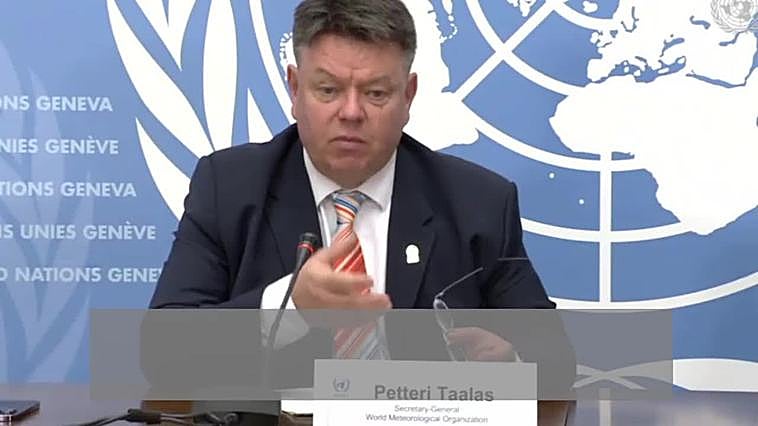 La ONU advierte una subida de las temperaturas "sin precedentes"