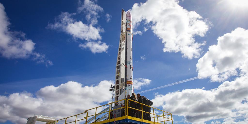 the launch of the first Spanish rocket today