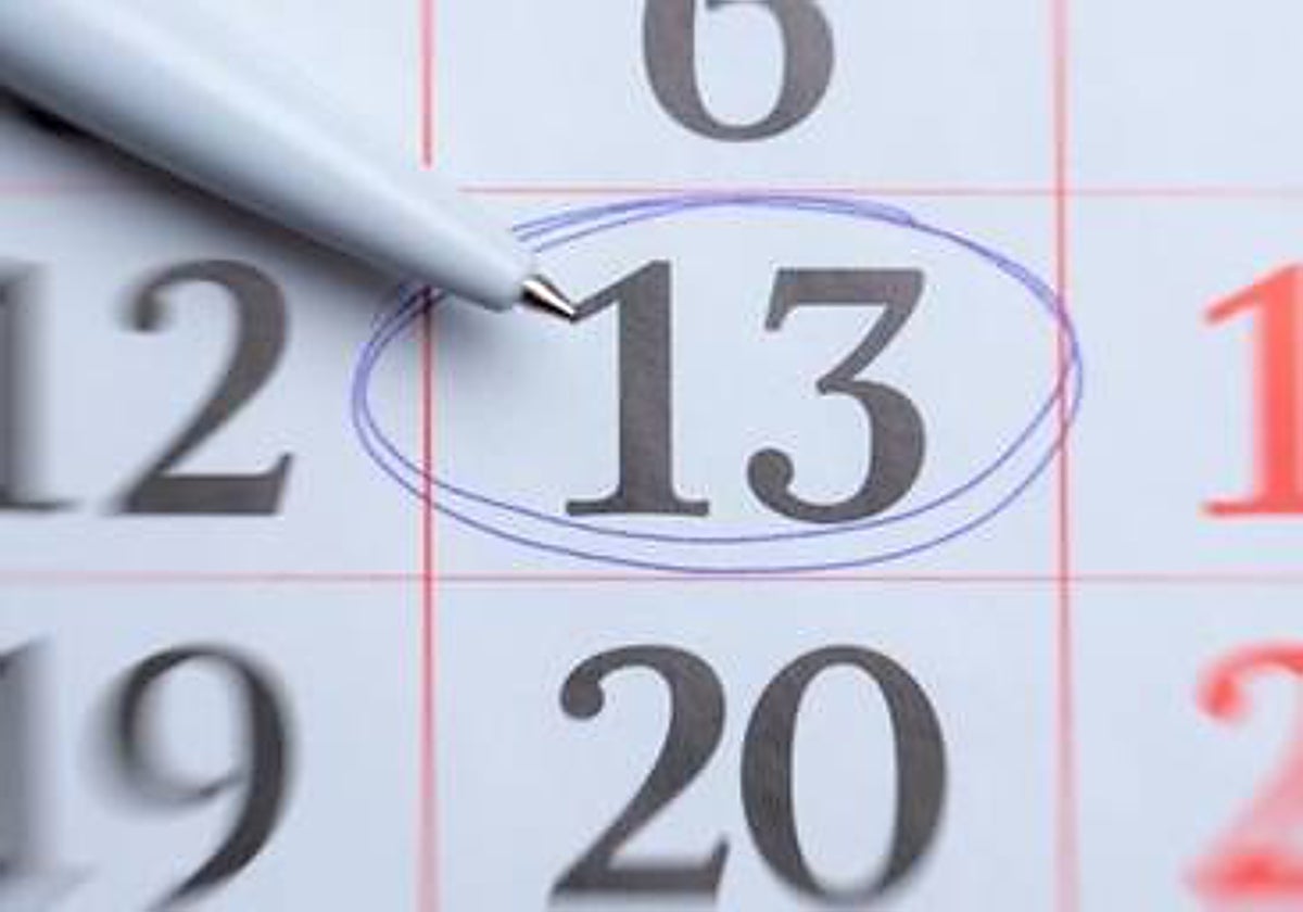 Martes y 13 sigue siendo motivo de superstición