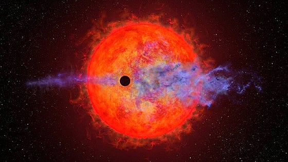 El Hubble detecta un planeta con hipo