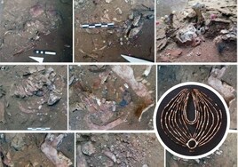 Un misterioso collar hallado en la tumba de una niña muerta hace 9.000 años podría reescribir la Edad de Piedra