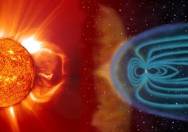 El Sol lanza una inesperada y masiva nube de plasma contra Marte