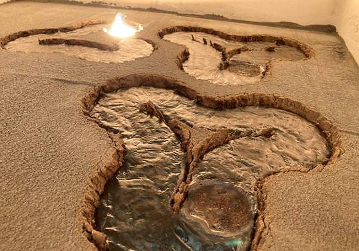 Las carreteras lunares podrían tener un aspecto parecido al de la imagen