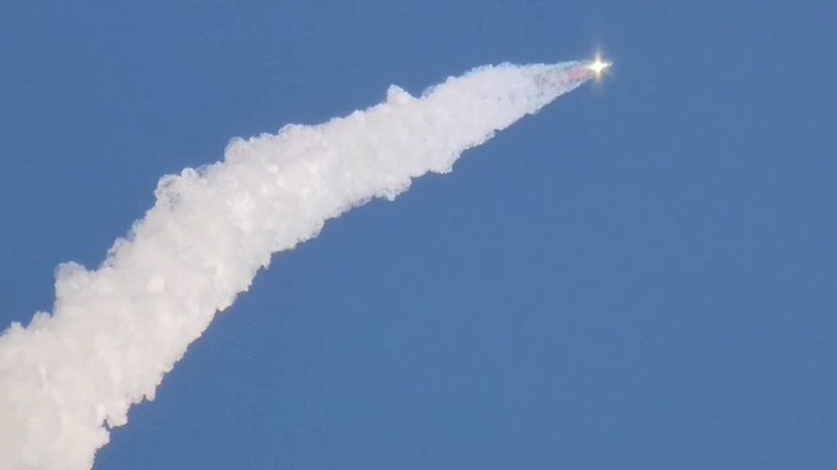 La mexicana Matamoros retumba en frontera norte con segundo despegue de cohete Starship
