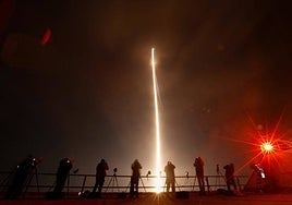 Éxito del lanzamiento de la primera misión privada a la Luna