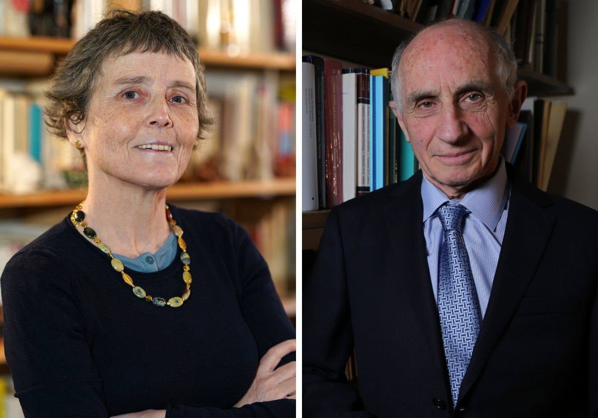 Los matemáticos Claire Voisin y Yakov Eliashberg