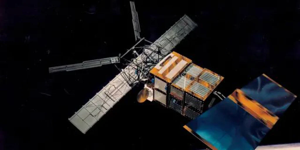 le vieux satellite européen de deux tonnes est devenu incontrôlable sur le Pacifique