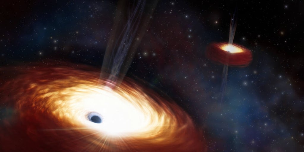 これまでに観測された最大のブラックホールのペア