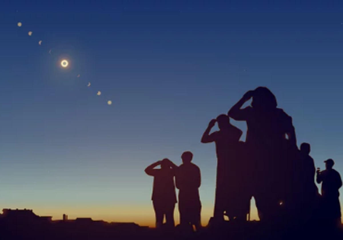 El eclipse total de sol dejará completamente a oscuras a estas ciudades durante su recorrido