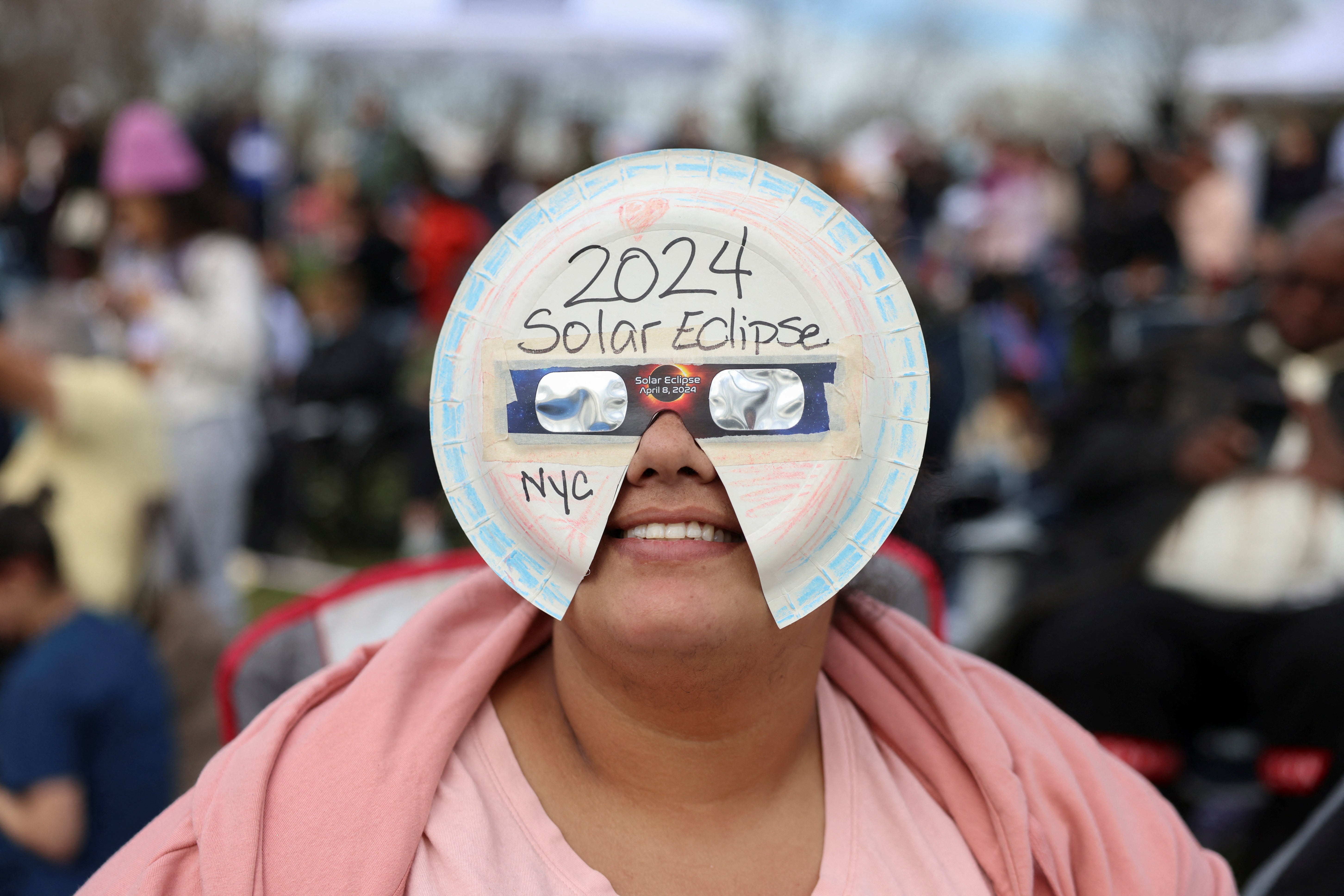 El espectacular eclipse total del Sol, en imágenes