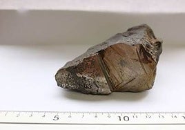 El meteorito de Cuba, expuesto en el Museo Nacional de Ciencias Naturales desde hace 150 años, resulta ser falso
