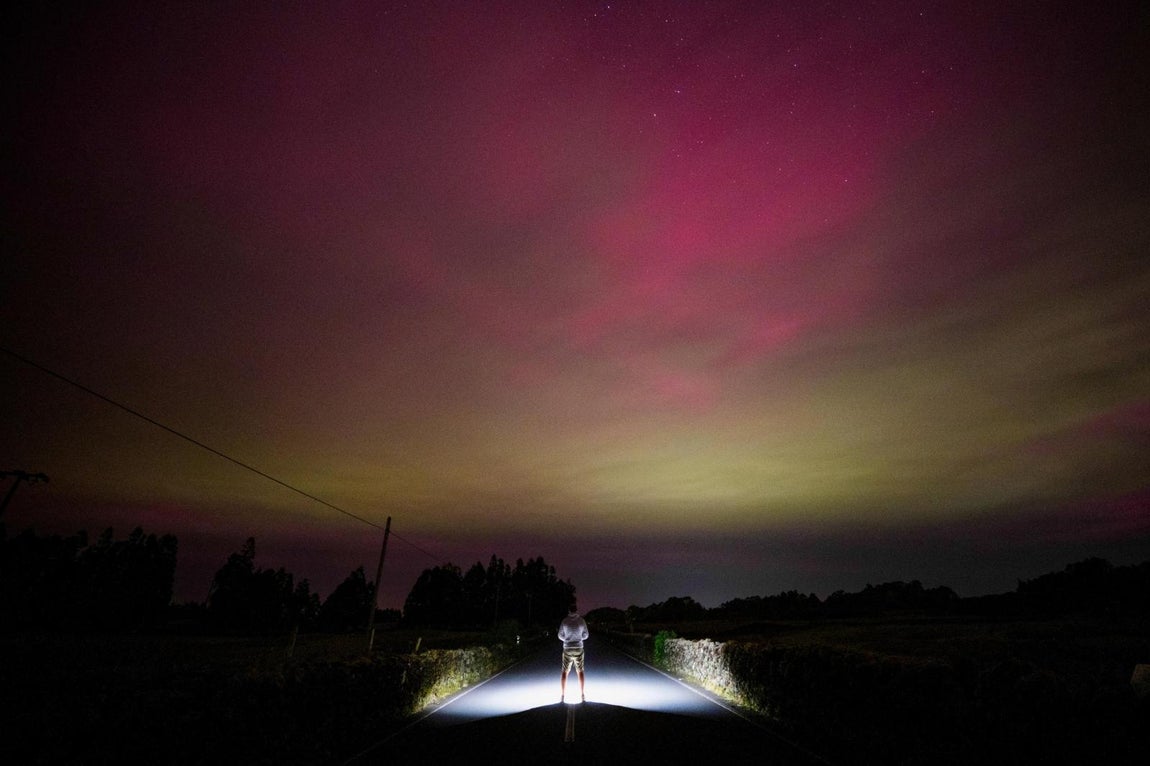 Aurora Boreal en Portugal