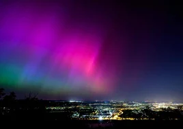 La aurora boreal que alumbra Europa, en imágenes