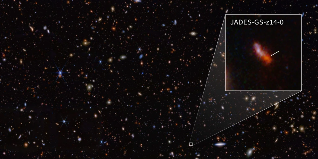 James Webb finds the farthest galaxy just 290 million light years from the Big Bang