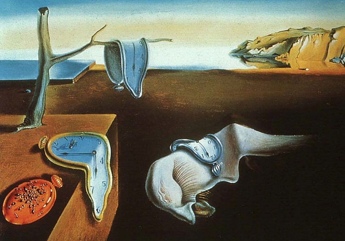 En 1931, el genial Salvador Dalí plasmó sus ideas sobre el tiempo con este cuadro, 'La persistencia de la memoria', que se encuentra en el Museo de Arte Moderno de Nueva York (MOMA) desde 1934
