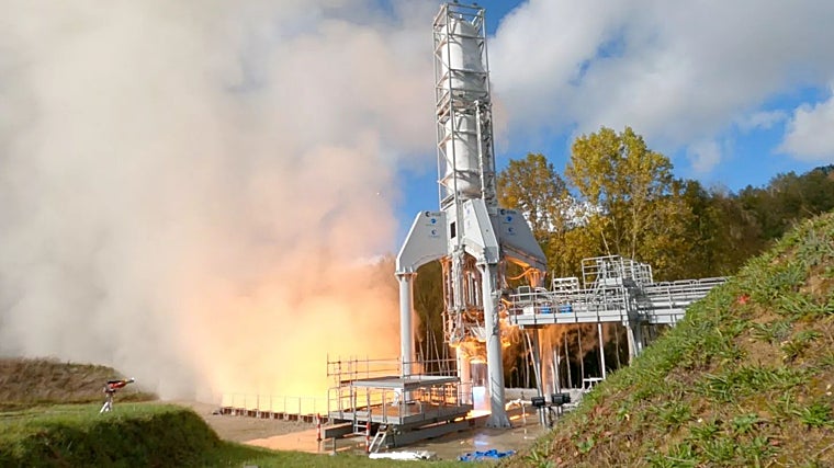 Prueba del motor Prometheus