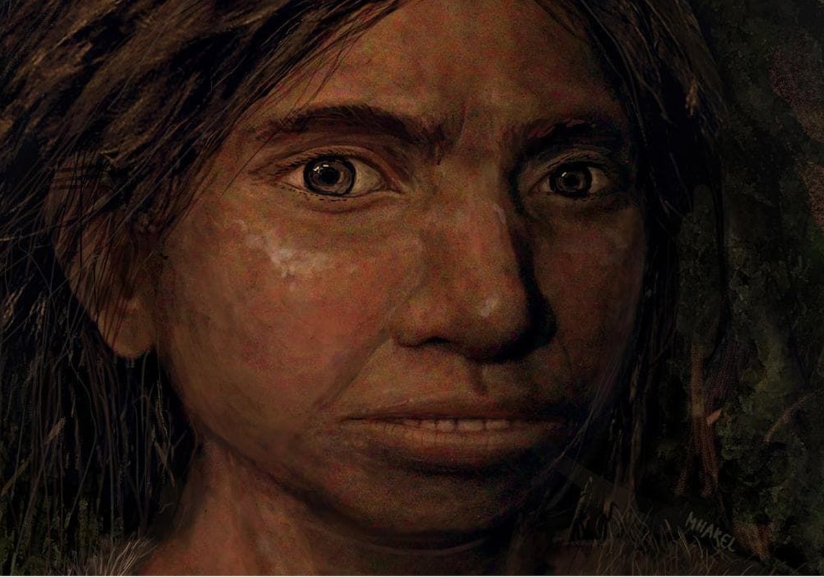 Primer retrato de una niña denisovana
