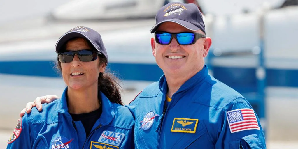 Space X’s Dragon arrives at the International Space Station to deliver stranded astronauts