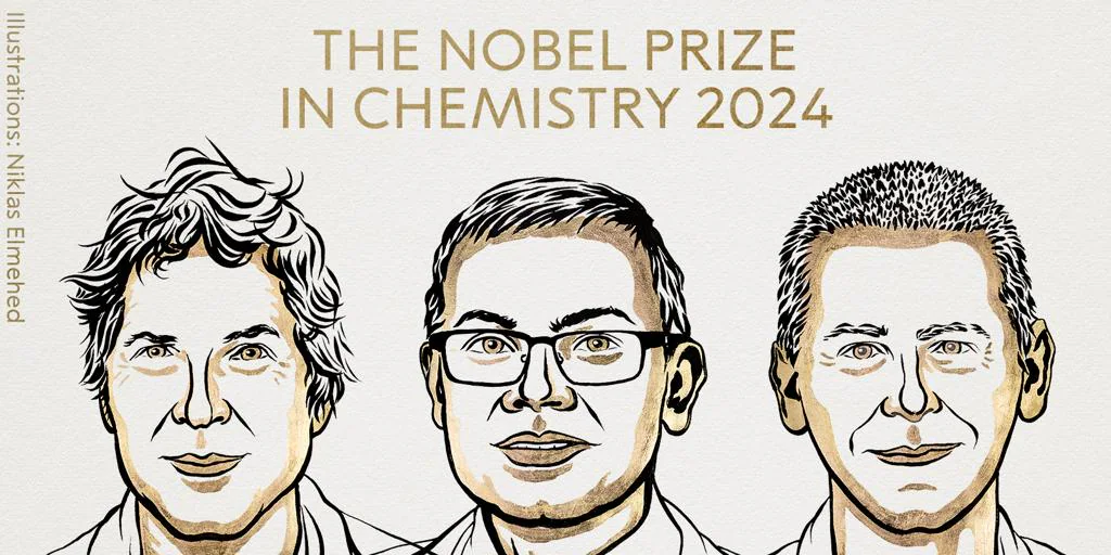 2024 Nobel Prize in Chemistry for Google’s artificial intelligence that predicts protein structure