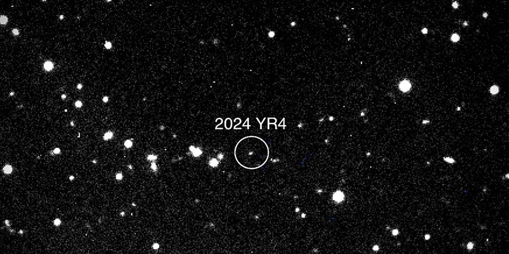 El riesgo de que el asteroide 2024 YR4 impacte contra la Tierra cae al 0,001%