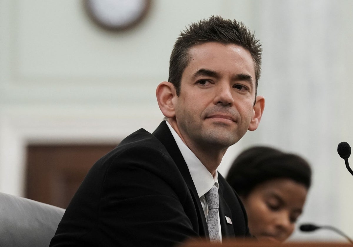 Isaacman, durante la audiencia de confirmación en el Senado de EE.UU.