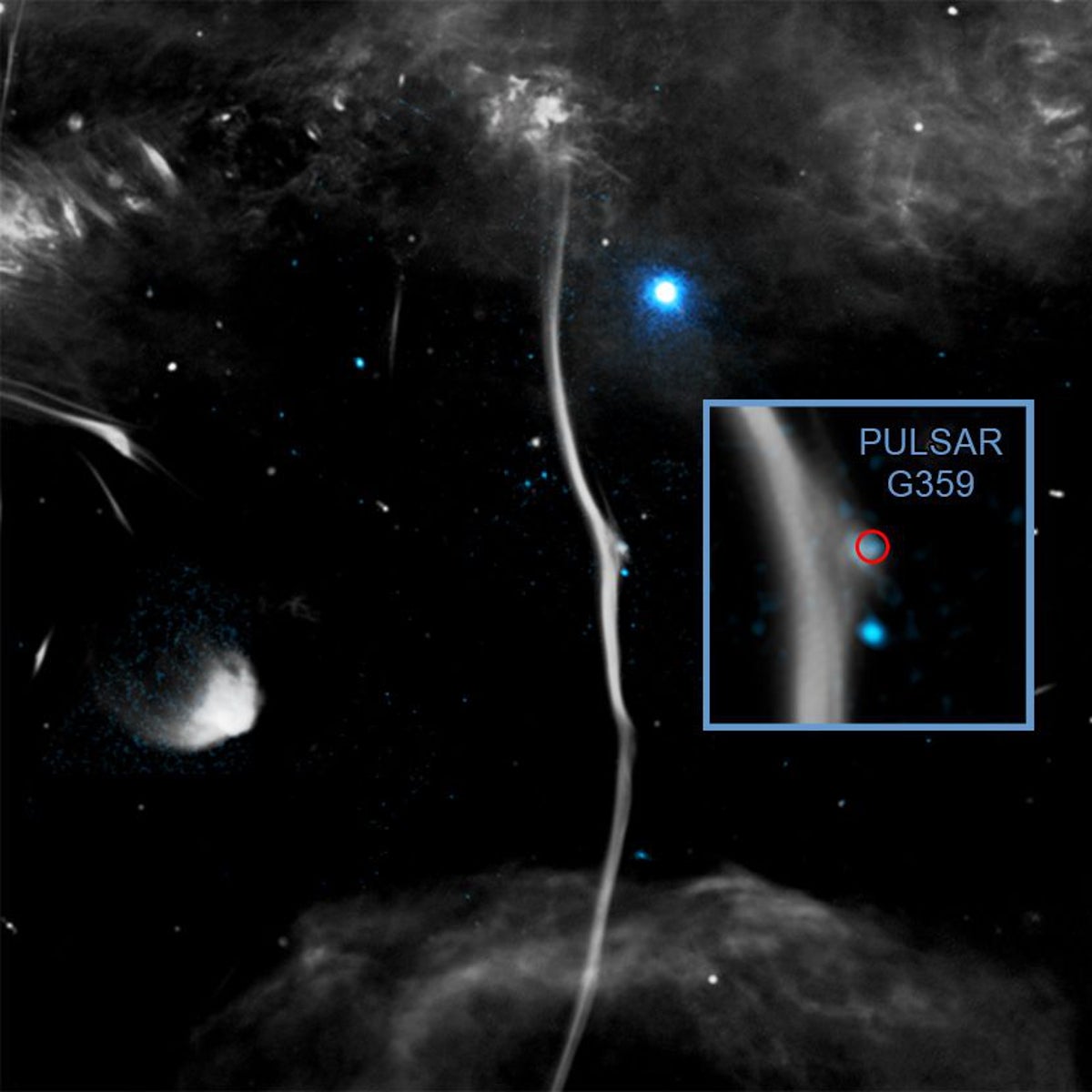 Hallan al culpable de la 'fractura' del 'hueso' más denso del centro de nuestra galaxia
