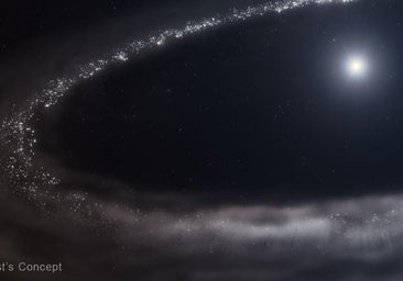 El James Webb halla agua helada en un joven sistema estelar por primera vez