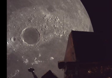 Resilience, la nave de la empresa japonesa ispace, choca contra la Luna tras un aterrizaje forzoso
