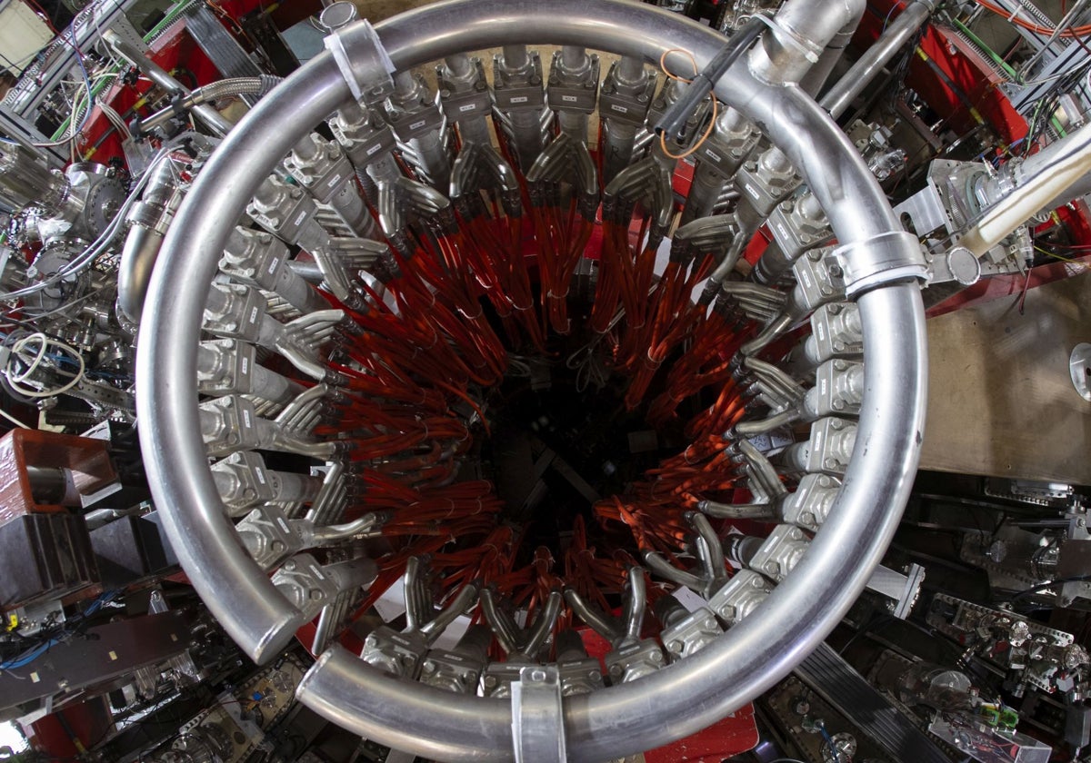 El reactor de fusión TJ-II, en las instalaciones del Ciemat en Madrid