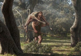 La receta familiar de los neandertales para cocinar un gamo
