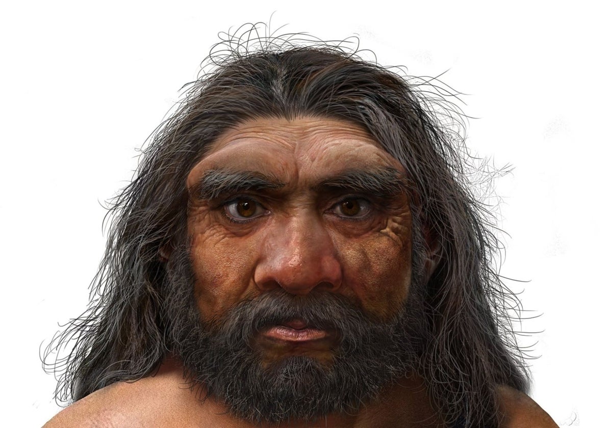 Retrato del hombre dragón, que ha resultado ser un denisovano