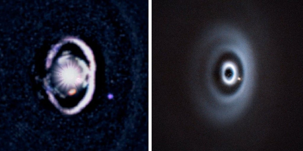 Observan, por primera vez, un planeta en formación 'limpiando' su órbita