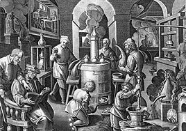 Secretos de laboratorio en la Edad Media: del perfume al aguardiente por azar