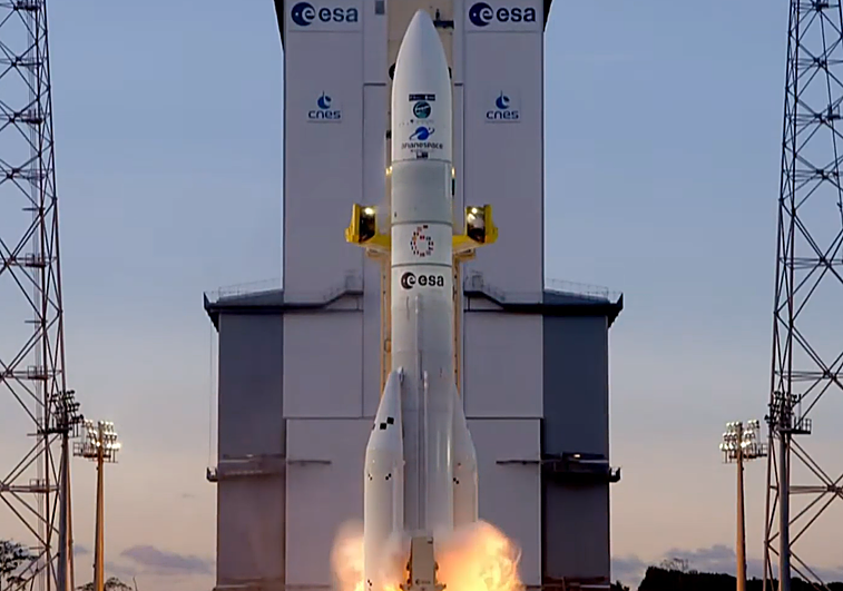 El lanzamiento de Sentinel-1D, el nuevo centinela europeo en el espacio ...