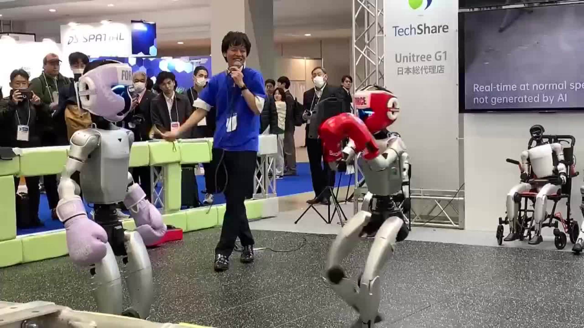 La mayor feria de robots del mundo abre sus puertas en Tokio