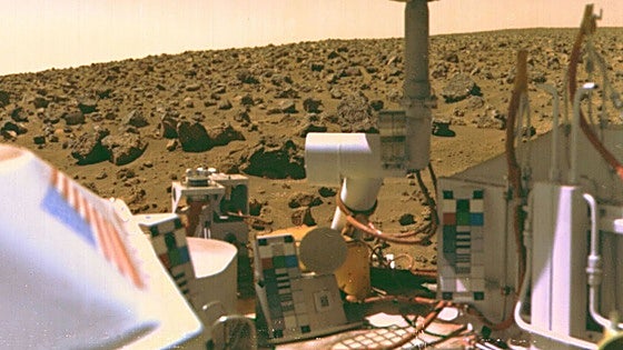 Un nuevo estudio sugiere que la NASA encontró vida en Marte en 1976