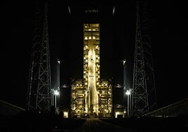 Bezos contra Musk: el cohete Ariane 6 lanza 32 satélites de la red Amazon Leo