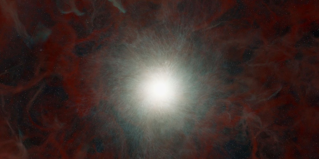 Pillada in fraganti: los astrónomos observan por primera vez cómo una estrella se 'devora' a sí misma y se convierte en un agujero negro