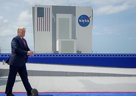 Trump quiere volver a pisar la Luna antes de irse de la Casa Blanca y crear la primera colonia lunar