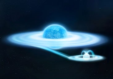 El misterio de la 'estrella caníbal', resuelto tras medio siglo de desconcertar a astrónomos