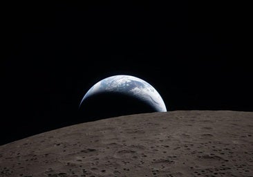 «La humanidad, desde el otro lado»: las fotos de la Tierra desde la cara oculta de la Luna