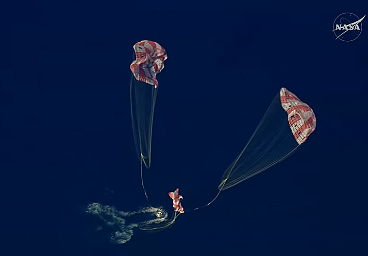 Los cuatro astronautas de Artemis II ya están en la Tierra: la nave Orión ameriza con éxito